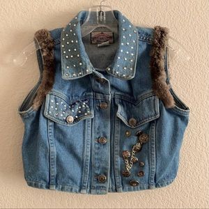 ❄️4 for $20❄️ Vintage Denim Vest